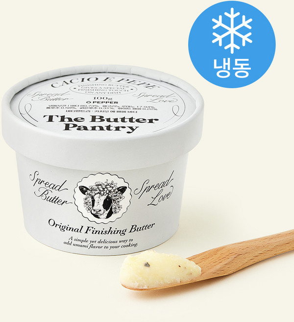 버터팬트리 카치오 에 페페 버터, 100g, 1개