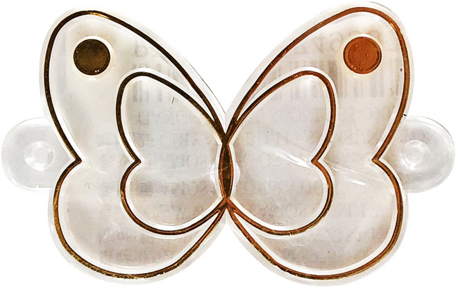 AMOS 阿摩司 壓克力模型版 迷你 蝴蝶 PS9, 1個