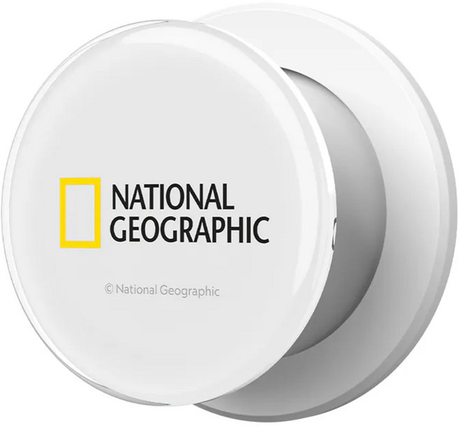 NATIONAL GEOGRAPHIC 國家地理 磁吸手機支架Grip Stand, 白色, 1個