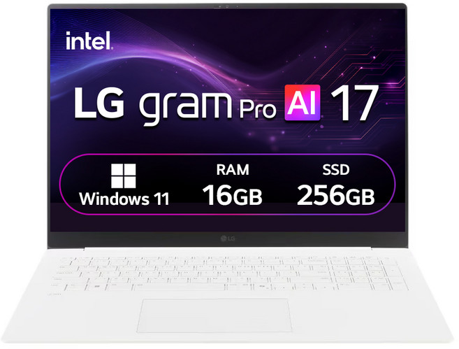 LG전자 2026 그램 프로 AI 17 코어Ultra5, 17Z90U-GS5CK, 256GB, 16GB, WIN11 Home