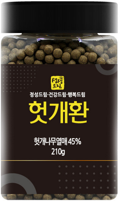 생생드림 헛개환 국산, 1개, 210g