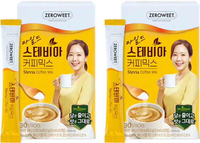 pss PULSES&YOUR LIFE Mild甜菊糖即溶咖啡粉, 9.6g, 30入, 2個