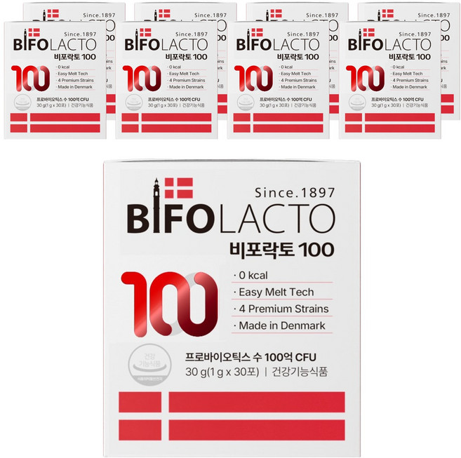 비포락토 100 유산균, 30g, 9개