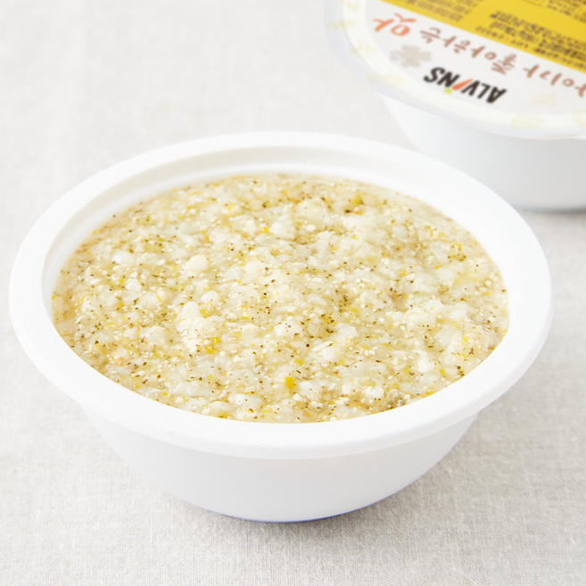 엘빈즈 중기2 7~10개월 느타리치킨죽, 180g, 1개, 혼합맛(느타리/치킨)