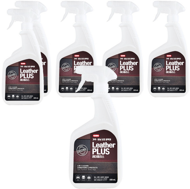 신희 레더플러스 가죽보호광택제, 650ml, 6개