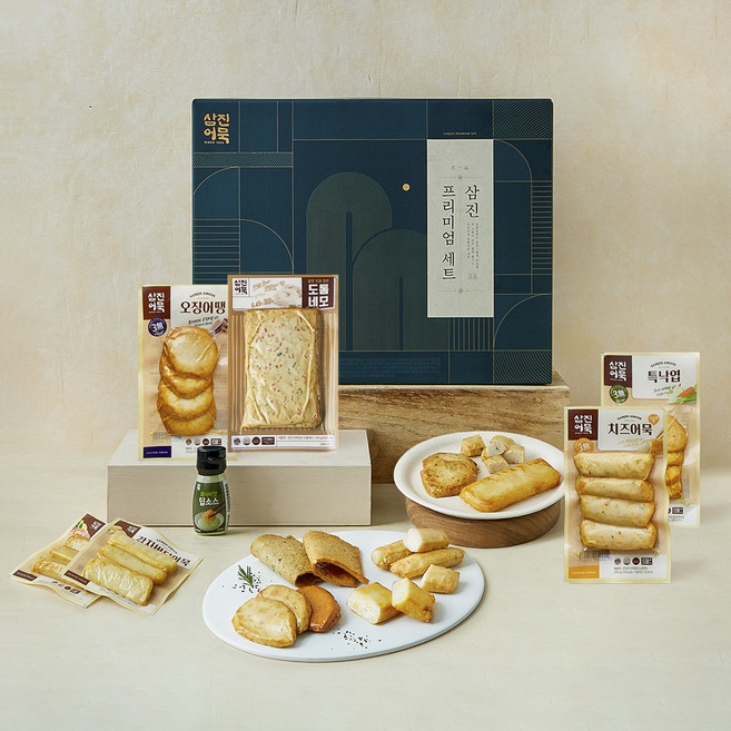 삼진어묵 프리미엄 어묵 선물세트 2336g, 1박스