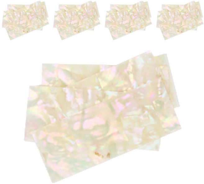 네일스케치 고급 판자개 네일파츠 5개입, 화이트, 5개