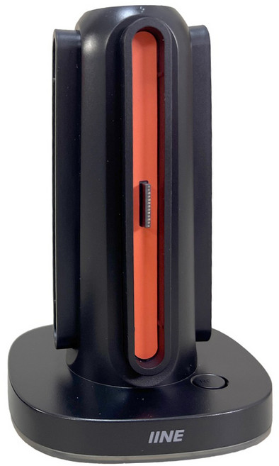 IINE 良值 SWITCH2用圓形4充底座, 1個, 黑色, L1145