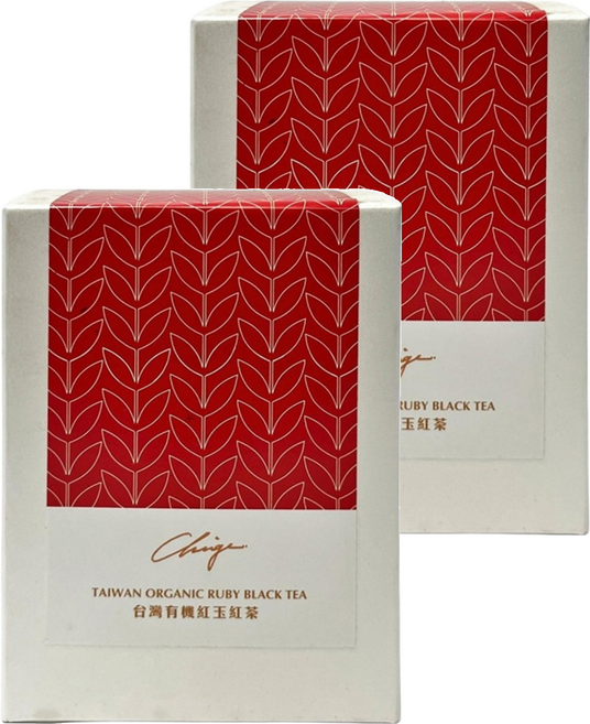 Ching-E 瀞 台灣有機紅玉紅茶, 2.5g, 5包, 2盒