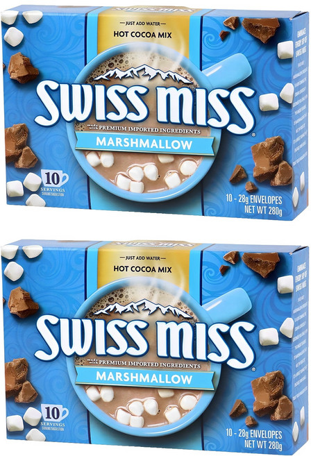 스위스미스 마시멜로 핫코코아 믹스, 28g, 10개입, 2박스
