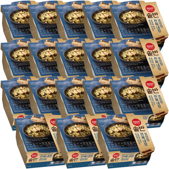 CJ Hetbahn 石鍋鮑魚內臟拌飯, 200g, 18入