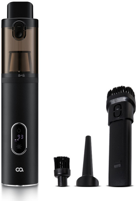 오아 클린프로 무선 차량용청소기 세트, OCL-038BK, 블랙