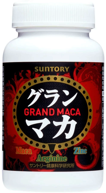 SunTORY 三得利 台灣公司貨 御瑪卡膠囊 精胺酸 + 鋅, 285mg, 120顆, 1罐