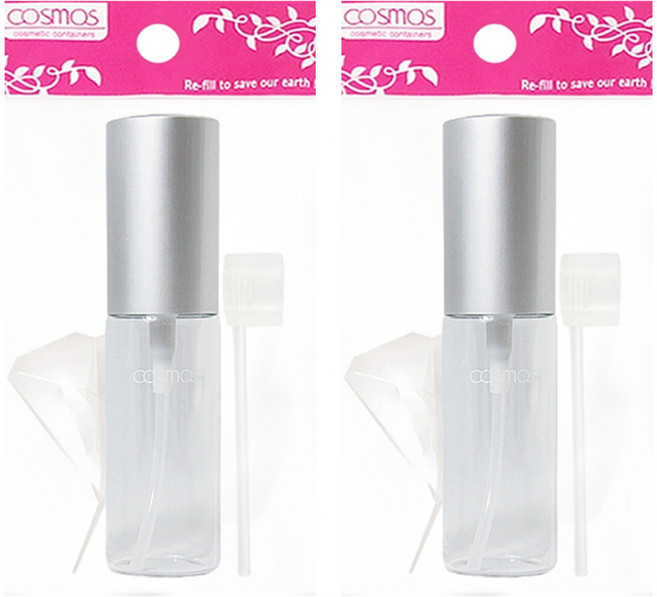 台灣 COSMOS 璀璨香水瓶 20ml, 透明色, 2組