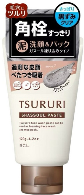 BCL 小鼻深層潔顏泥膜, 120g, 1條