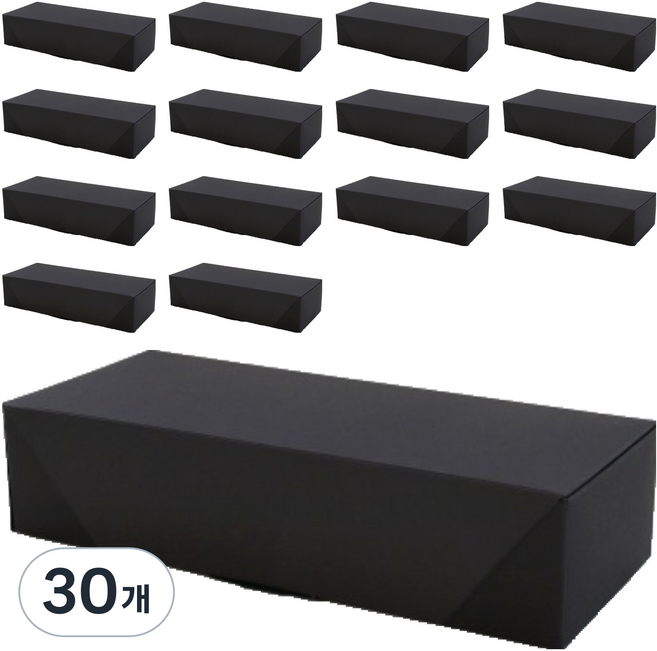 마들렌박스 M, 블랙, 30개