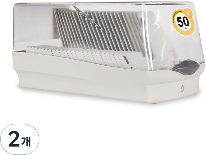 엑토 CD 컨테이너 50매, CDC-50K, 2개