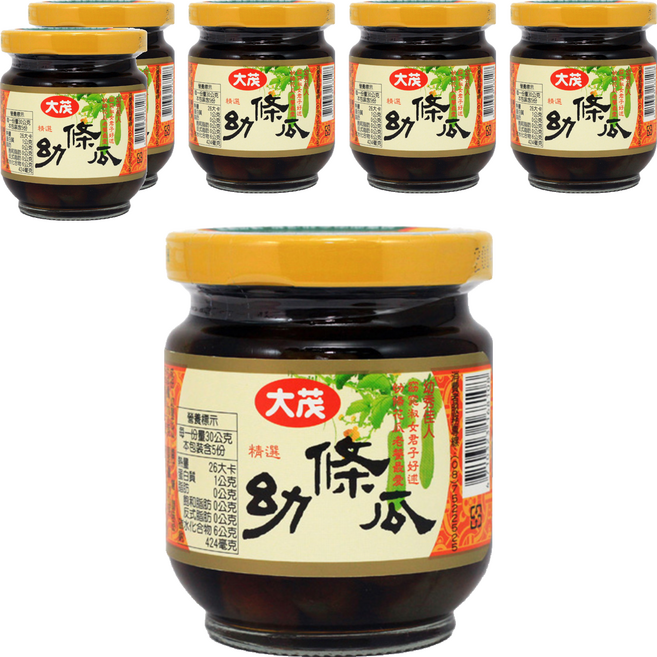 大茂 幼條瓜, 170g, 6罐