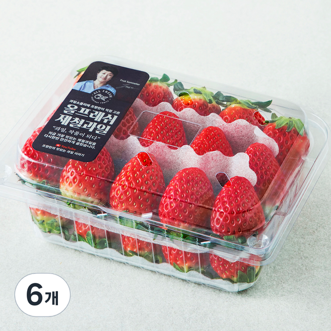 올프레쉬 GAP 인증 금실딸기, 6개, 500g