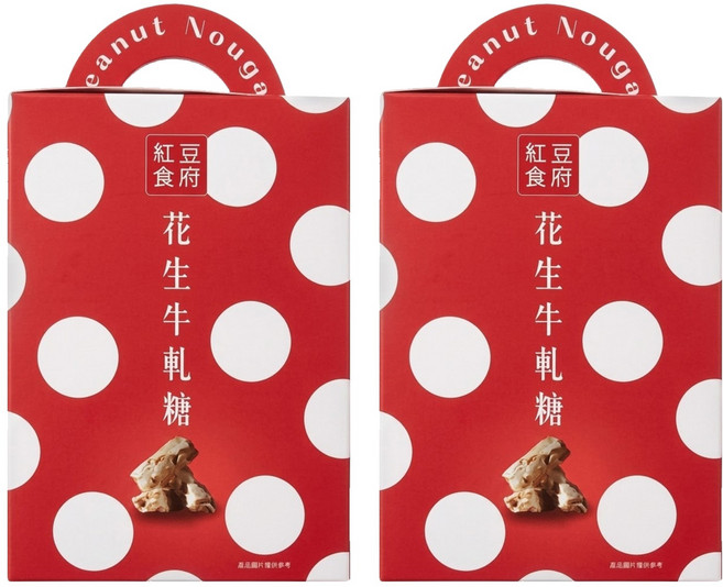 紅豆食府 花生牛軋糖, 150g, 2盒