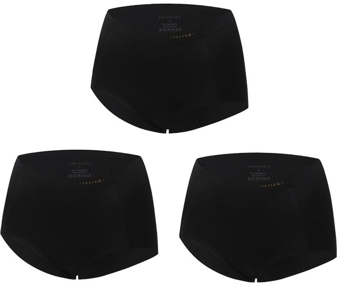 피트인 노라인 심리스 고급형 프리컷 마이 사각 팬티 3p