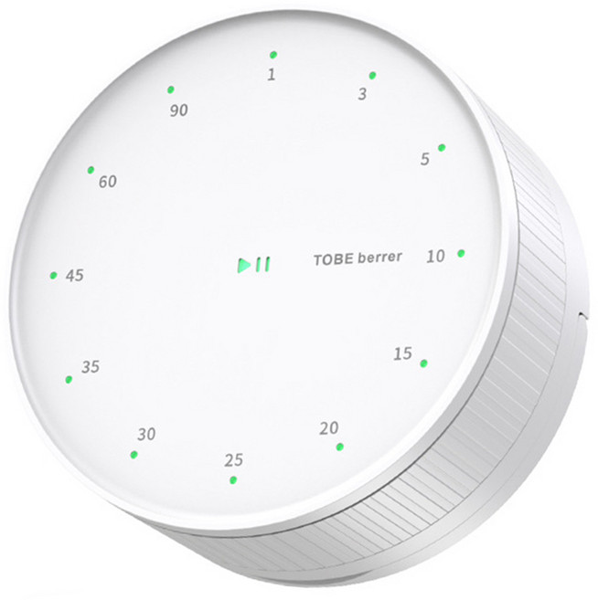 ibits LED簡約旋轉計時器 TS-27, 1個, 白色