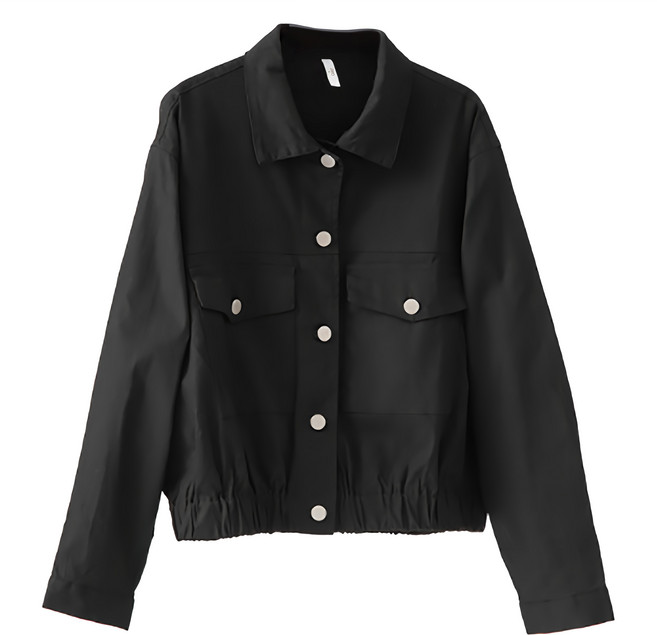 CARET 女款短版牛仔外套