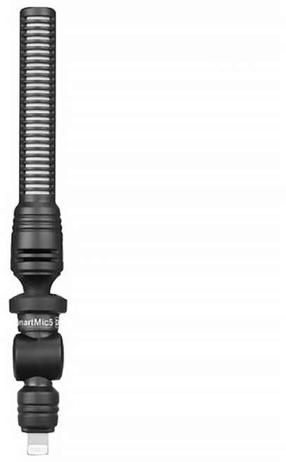 Saramonic 楓笛 迷你麥克風 Lightning接頭, SmartMic5 Di, 黑色