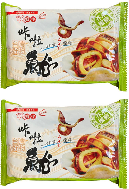 蝦鮮生 卡啦魷魚 芥末椒鹽, 2包, 25g