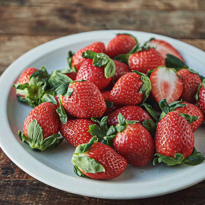 하동품애 GAP 한단 설향 딸기 대과, 500g, 1개