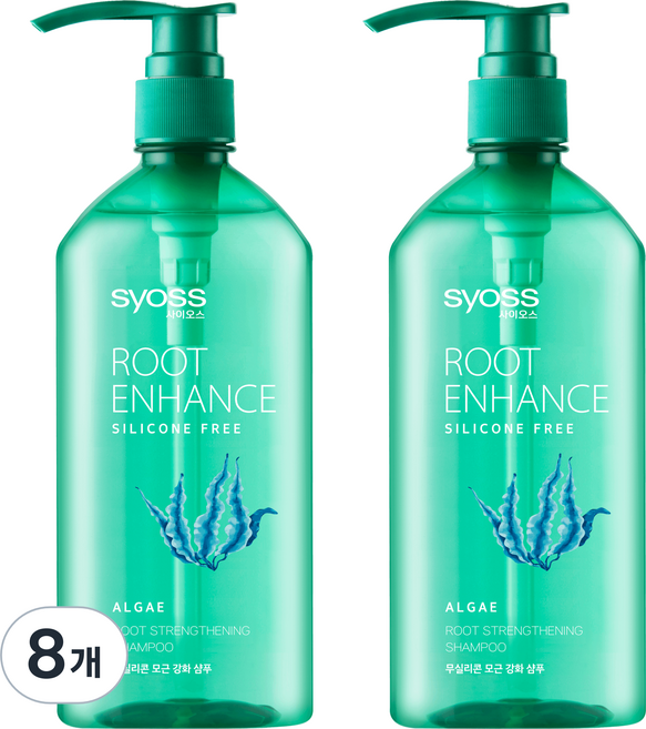 사이오스 루트 인핸스 샴푸 깨끗한 향, 680ml, 8개