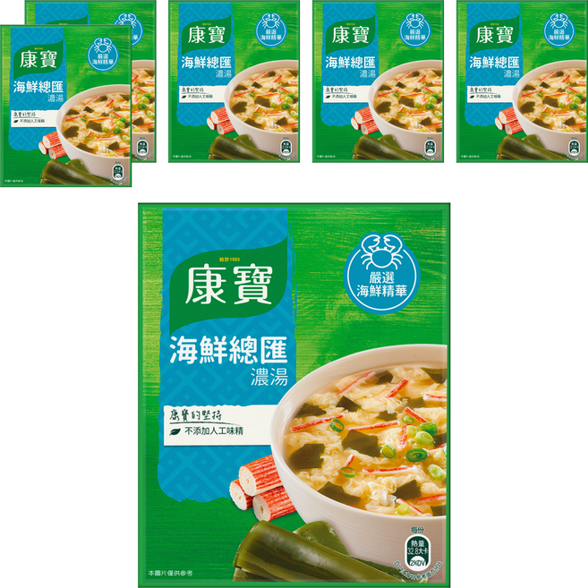 Knorr 康寶 自然原味 海鮮總匯, 38.3g, 6包