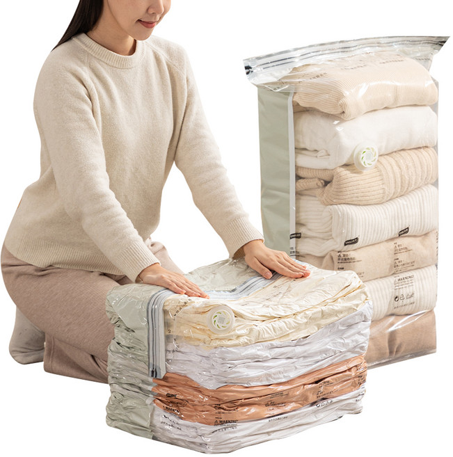 리브맘 파우치형 5초 맨손 압축팩, 1개입, 2개