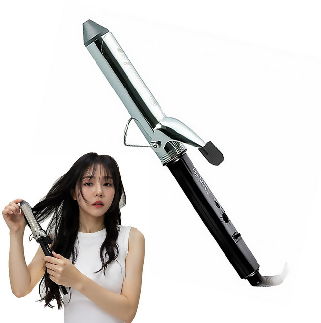 예스뷰티 22mm 전문가용 매직 컬링 헤어 아이롱, 혼합색상, YB-377