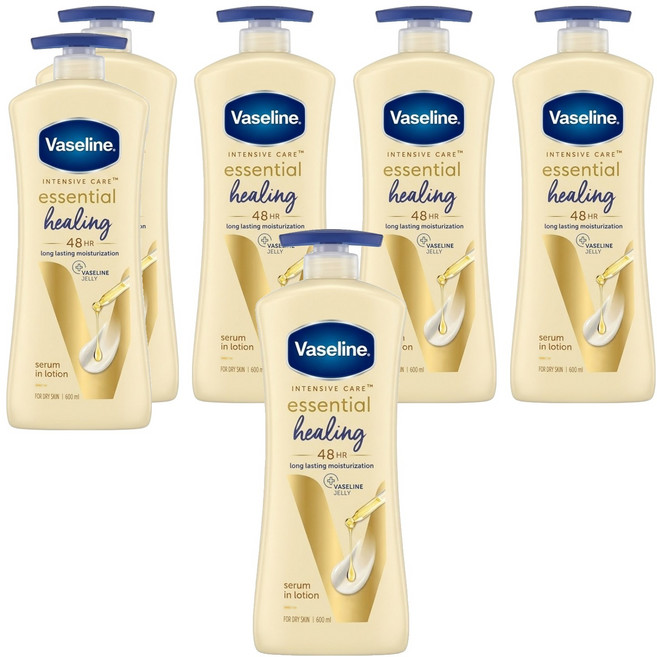 Vaseline 凡士林 全效滋潤乳液, 600ml, 6瓶