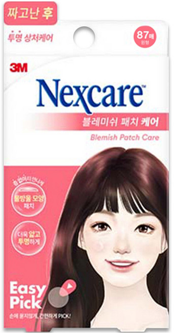 3M 넥스케어 블레미쉬 패치 케어, 87개입, 1개