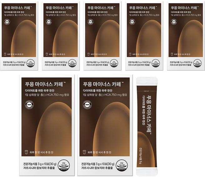 DrBlet Pooneg藤黃果減法咖啡, 30g, 7盒