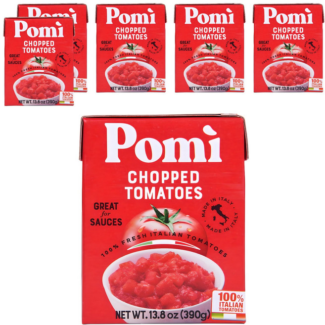 포미 찹드 토마토 소스, 390g, 6개