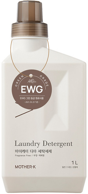 마더케이 디아 세탁세제, 1L, 1개