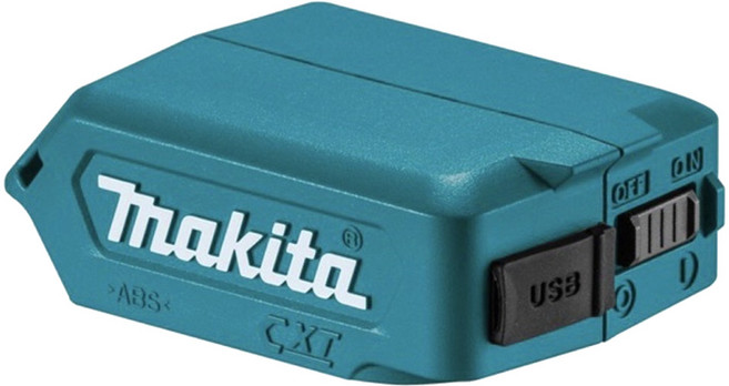 Makita 牧田 USB電池轉換器 12V, 綠色, 1個