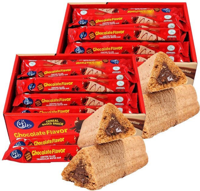 뉴트리오코 초콜릿맛 웨이퍼, 12g, 60개