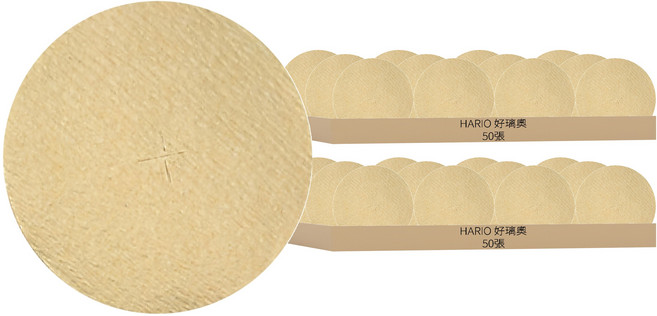 HARIO 好璃奧 WDC 冰滴壺用濾紙 CF-WDC-6, 100張, 50入