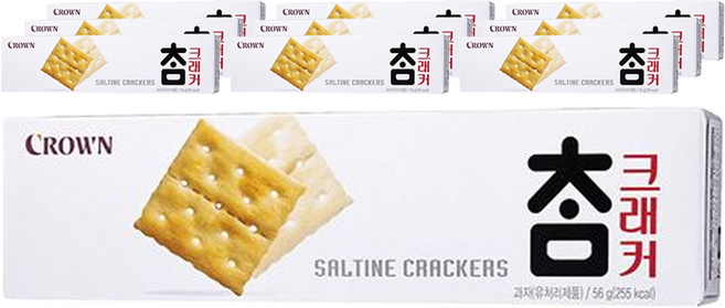 참크래커, 56g, 10개