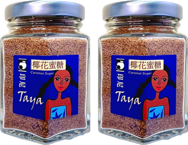 Taya Spices 椰花蜜糖, 60g, 2罐