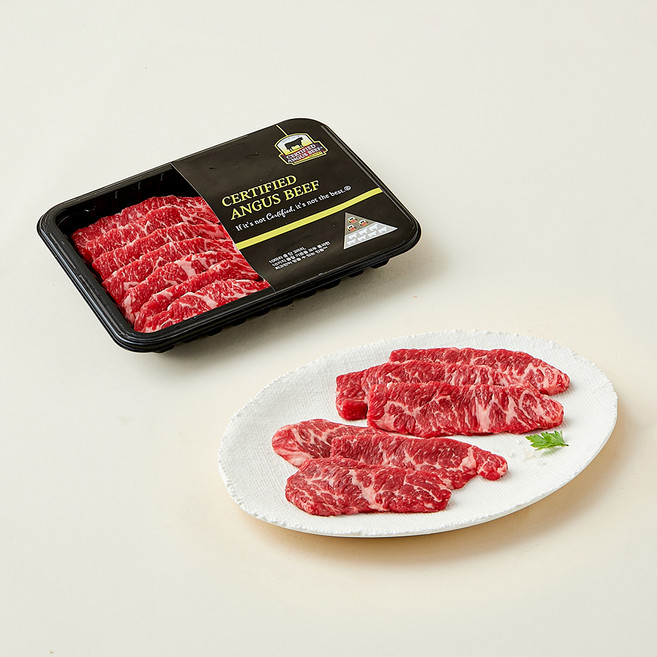 CAB 인증 미국산 앵거스 본갈비살 구이용 (냉장), 300g, 1개