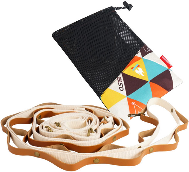 가죽 데이지 체인, 베이지, 1개