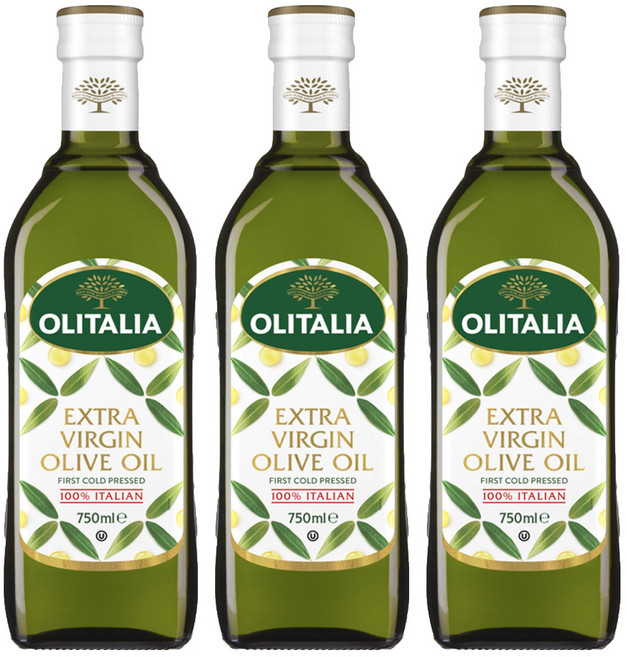 OLITALIA 奧利塔 特級初榨橄欖油, 750ml, 3瓶
