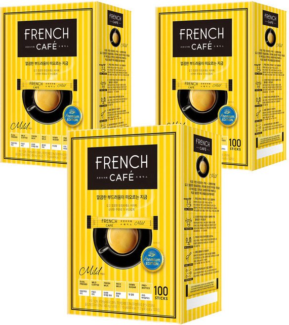 프렌치카페 카페믹스, 11.1g, 100개입, 3개