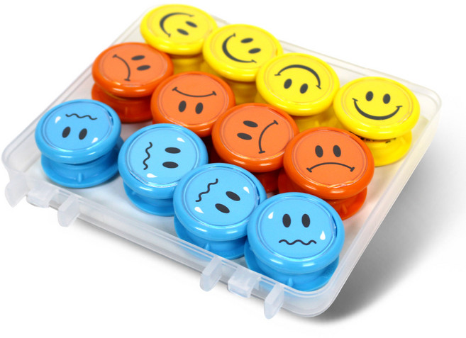 스마일메모홀더_MSMH-35mm_24개입, 혼합, 1세트