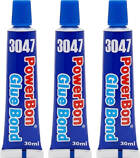 PowerBon 錫宏興業 萬能透明強力膠 環保型 30ml, 3條